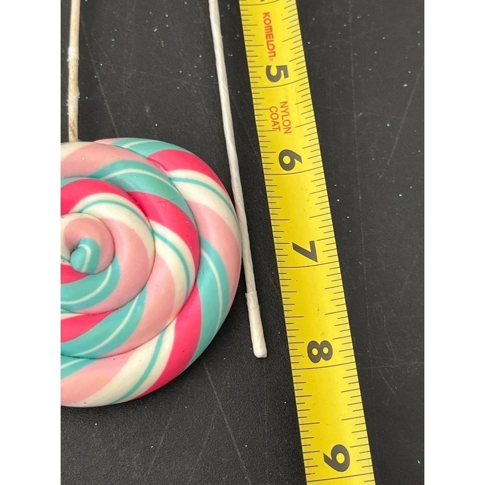 Colorful Candyland Candy Picks Christmas Tree Playful Photo Booth School Retro